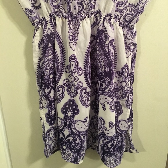 Mango MNG Swim Cover Up Sz Sm NWT Paisley Boho - Picture 6 of 8
